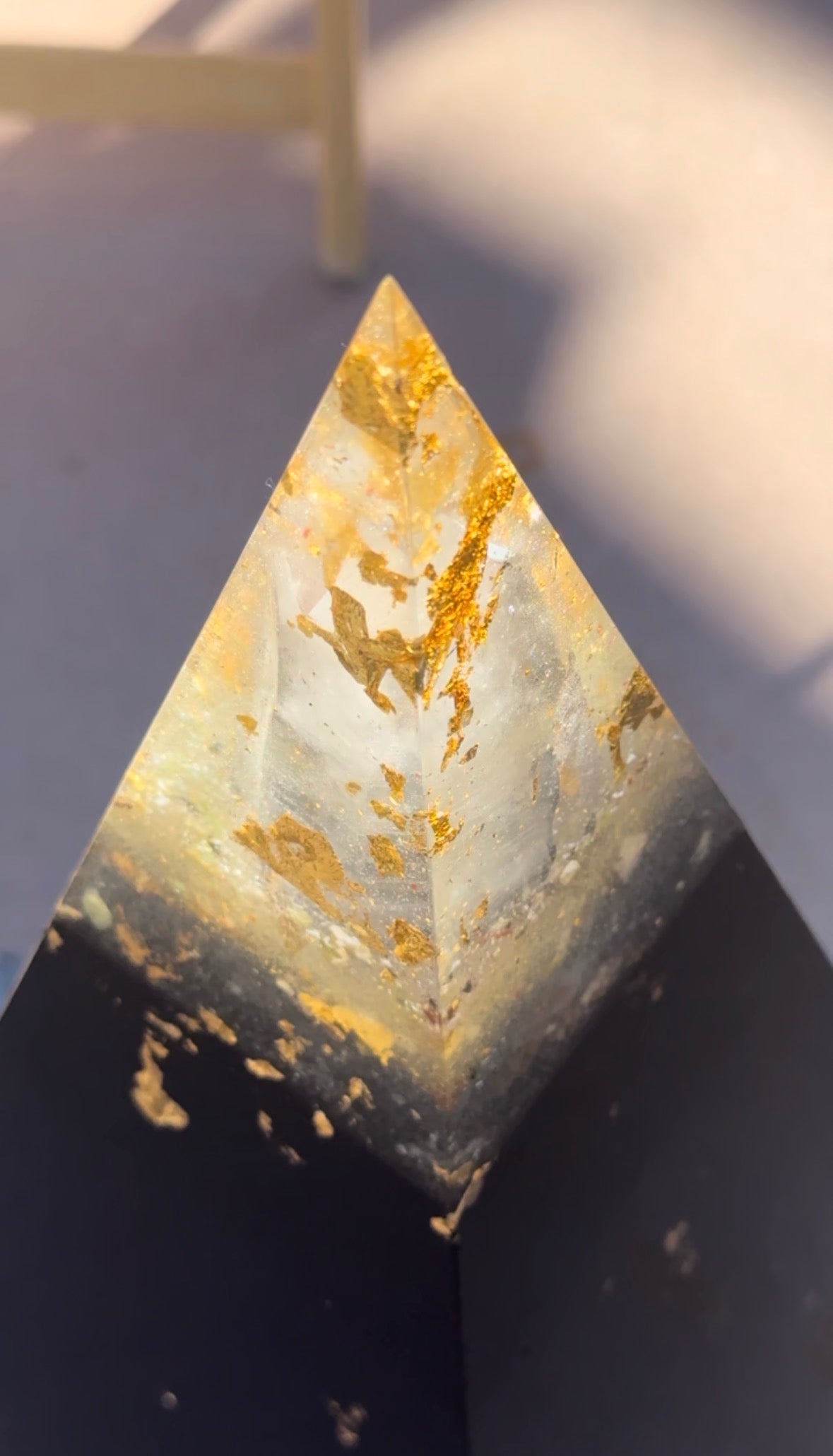 XXL Black Sun 8+ Sided 76° Nubian Pyramid