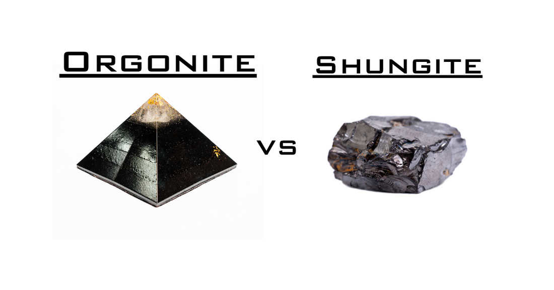 Orgonite vs Shungite: What's the Difference — and Which One Do You Actually Need?