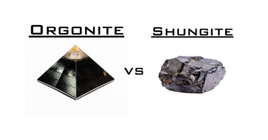 Orgonite vs Shungite: What's the Difference — and Which One Do You Actually Need?