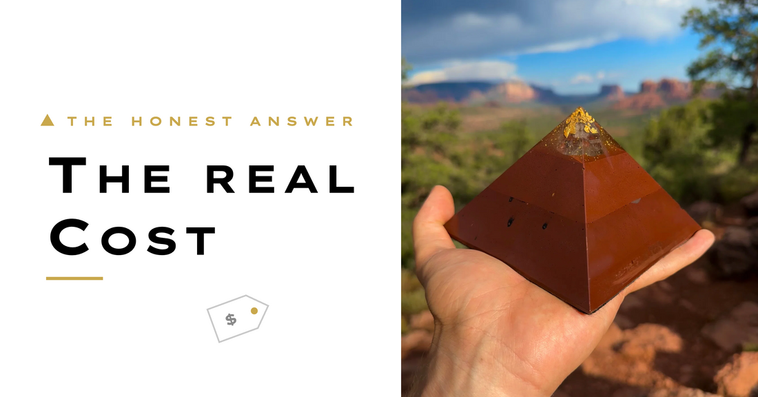 The real cost of an orgone pyramid