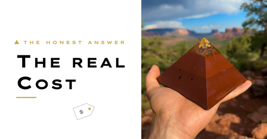 The real cost of an orgone pyramid