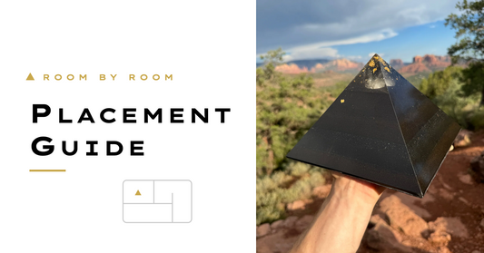 Orgone pyramid placement guide room by room