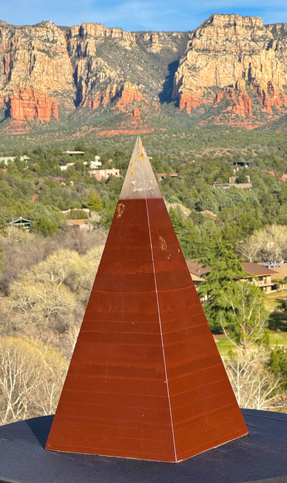 XXL Red Sun 8+ Sided 76° Nubian Pyramid